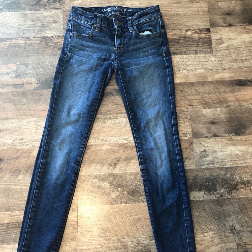 American Eagle jeans.